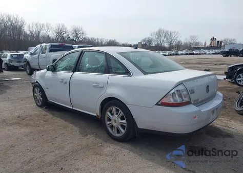 2008 Mercury Sable Premier z USA, uszkodzony, nr VIN 1MEHM42W38G612260